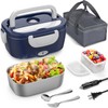 Vingud Electric Lunch Box Food Heater, 3 in 1 Heating