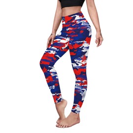 color cosplayer American Flag Leggings for Women Independence Day Leggings 4th of July Patriotic Pants USA Flag Print Pattern Yoga Pants