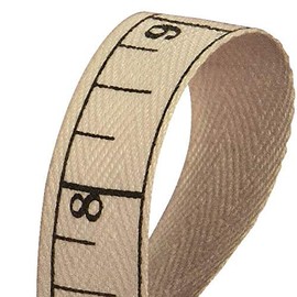 Tape Measure Printed Ribbon 5/8" X 10 Yards