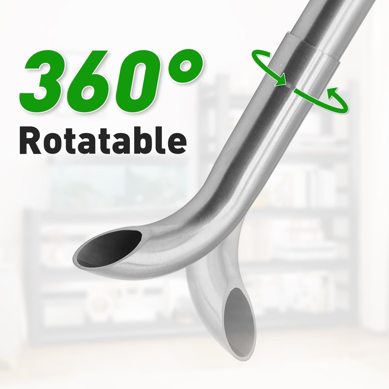 LINLAN 304 Stainless Steel Lily Pipe Inflow and Outflow with