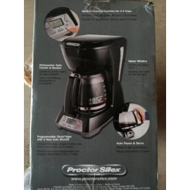 Proctor Silex 43672 Black Programmable 12 Cups