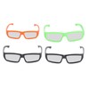 4Pcs Solar Eclipse Observation Glasses Protective Portable Sun Viewing Glasses