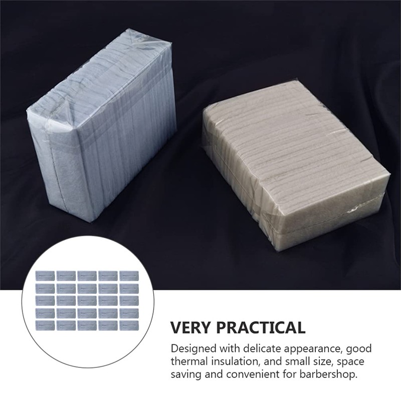 Beaupretty 25pcs Perm Cotton Insulation Mat Heat Resistant Foam Pad