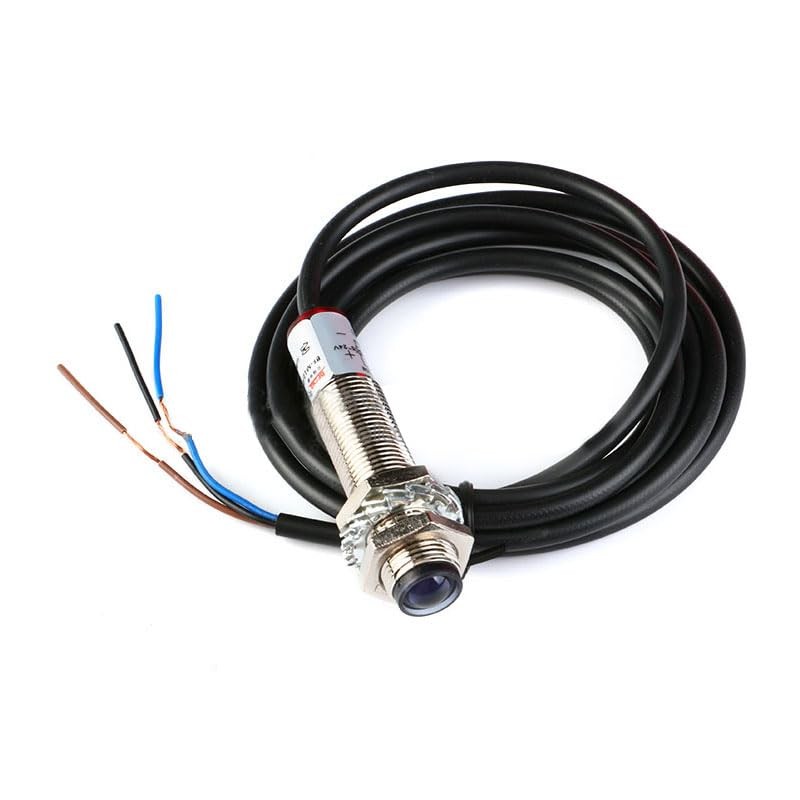 JESSINIE M12 Laser Collimator Photoelectric Switch M12JG-30N1 Laser Sensor Switch