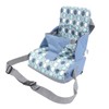 Toddler Booster Seat Portable Foldable Polyester Fibre Increasing Booster Cushion