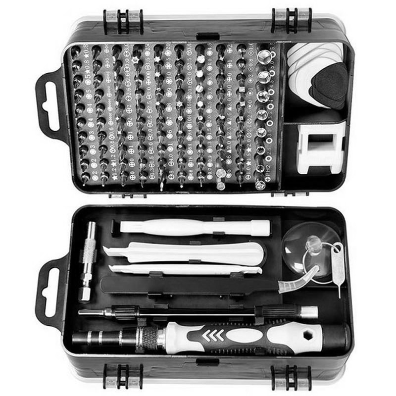 115 in 1 Screwdriver Set Multifunctional Watch Phone Repairing Removal
