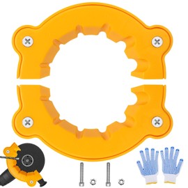 KOUHA 2 Set Drill Sharpener Tool for All Bits with 1 Pair of Knitting Glove Multi-Purpose Drill Grinder Electric Drill Grinder Angle Grinder Metal Drill