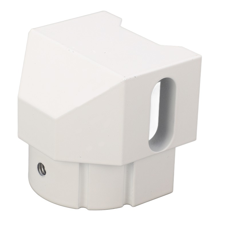 RV Awning End Plug White Solid Aluminum Durable Easy Installation