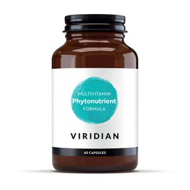 Viridian Viridian - PhytoNutrient Formula Multivitamin - 60 Caps | Plant Rich Formula with Key Nutrients & Potent Botanicals | Wellness Support, Supports Energy & Immune System | Nutritionist Formulated