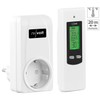 revolt Thermostat Radio Socket: Socket Thermostat with Mobile Control Unit