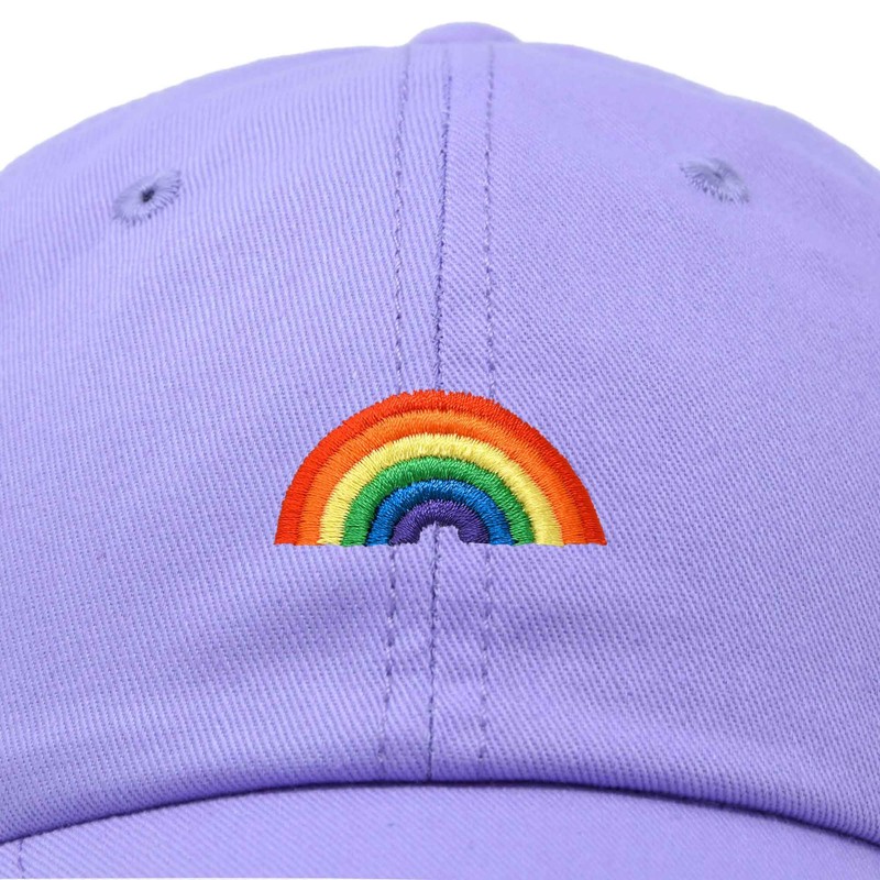 DALIX - Gorra de béisbol con diseño de arcoíris para
