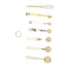 Measuring Spoons 7 in 1 Stainless Steel Stackable Design Multifunction
