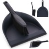 Vilde Dustpan and Hand Brush Set Black