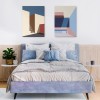 Juego De Cuadros Canvas Minimalistas De 65x43 Cm 2pz