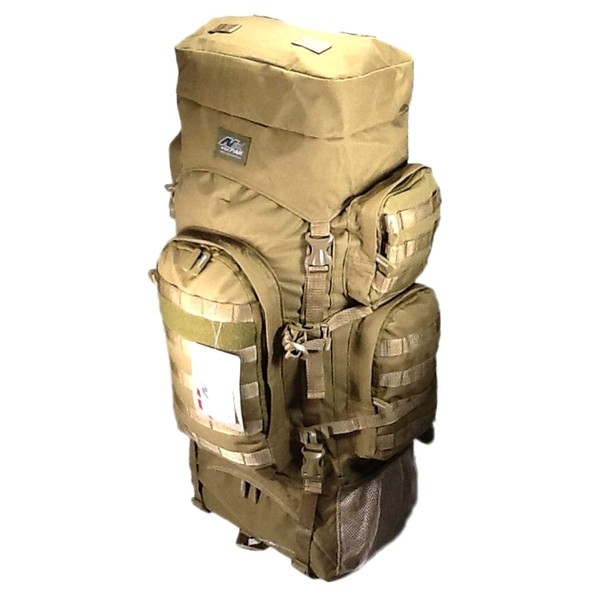 34" 5200 cu. in. Tactical Hunting Camping Hiking Backpack THB001 TAN