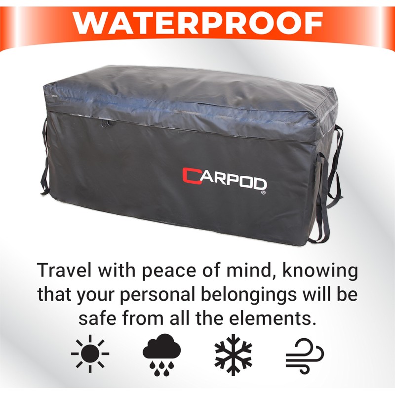 Carpod Waterproof Cargo Carrier Bag. Heavy Duty UV Protected Triple