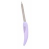 Becker Manicure Heritage Nail File Professional Nail Files 7.5 cm Folding Nail File Purple 1 Piece