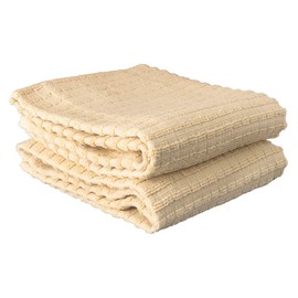 Ritz 012985 Royale Collection Solid Kitchen Towel Set, 2-Piece, Latte