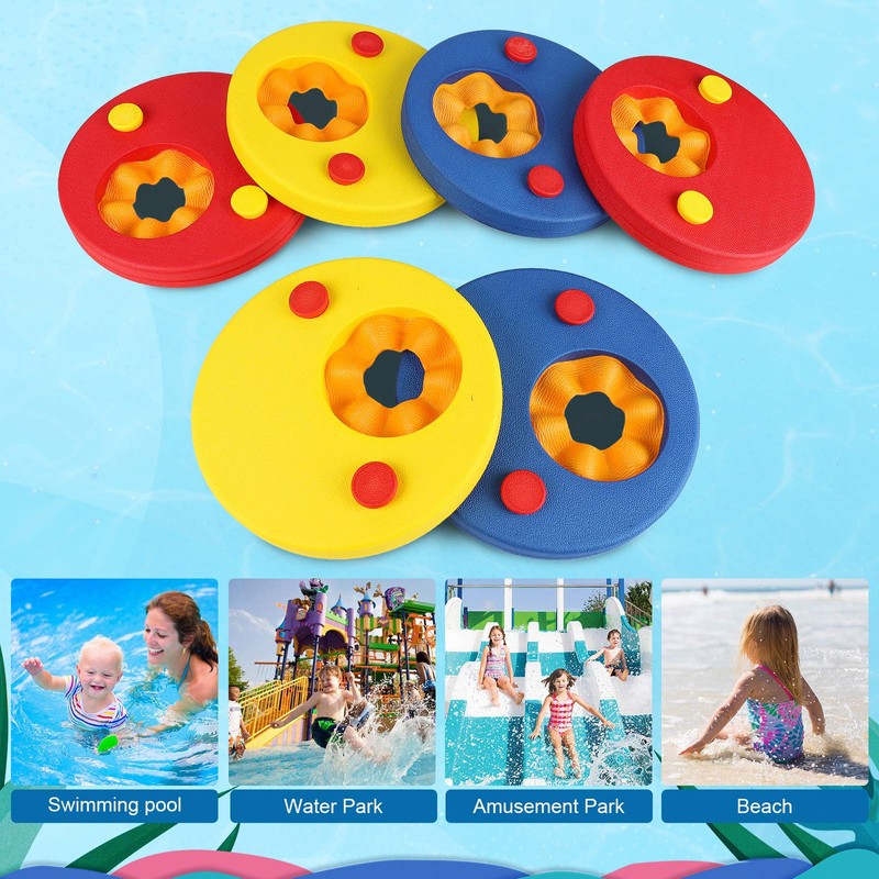 SKYSPER Arm Bands Swimming Float Discs Kids Foam Armband Pool
