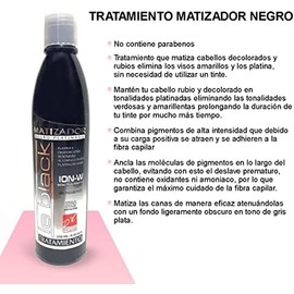 DConde Tratamiento Matizador Le Black DConde para Platinar Cabello Rubio, Pelo Teñido, Matizador de Canas, Proporciona Mayor Brillo y Sedosidad, Sin