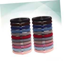 FOMIYES 18pcs Elastic Hair Bands Beads Ponytail Holders for Women and Girls Hair Accessories Stylish and Versatile for Occasion