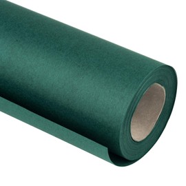 RUSPEPA RUSPEPA Green Kraft Wrapping Paper - 81.5 Sq Ft Heavyweight Paper for Wedding,Birthday, Shower, Congrats, and Holiday - 30 inches x 32.8 feet Per Roll