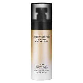 bareMinerals Original Mineral Veil Natural Matte Setting Spray, 24HR Makeup Lock & Oil Control, Alcohol-Free, Sweat & Transfer-Proof, Skin-Improving Formula, Ultra-Fine Mist for Smooth, Matte Finish