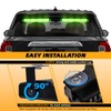 ELECHOI Green 2 in 1 Emergency Dash Strobe Light Bar,