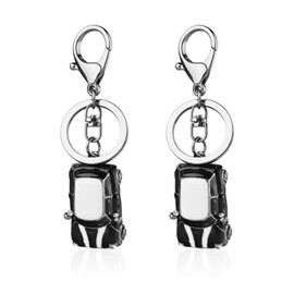 VEHYEGOI 2 Pieces Car Keychains, Retro Car Keychains, Gift Keychains, Creative Keychains, Backpack Decorative Pendants