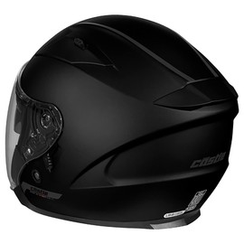 Castle Avenue SV Motorcycle Helmet (XSM, Matte Black)