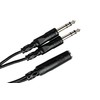 Hosa YPP-308 1/4 Inch TRSF to Dual 1/4 Inch TRS