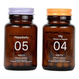 Abitü Suplemento Kit Con Magnesio Y Enzimas Frasco 30 Caps Sabor Sin Sabor
