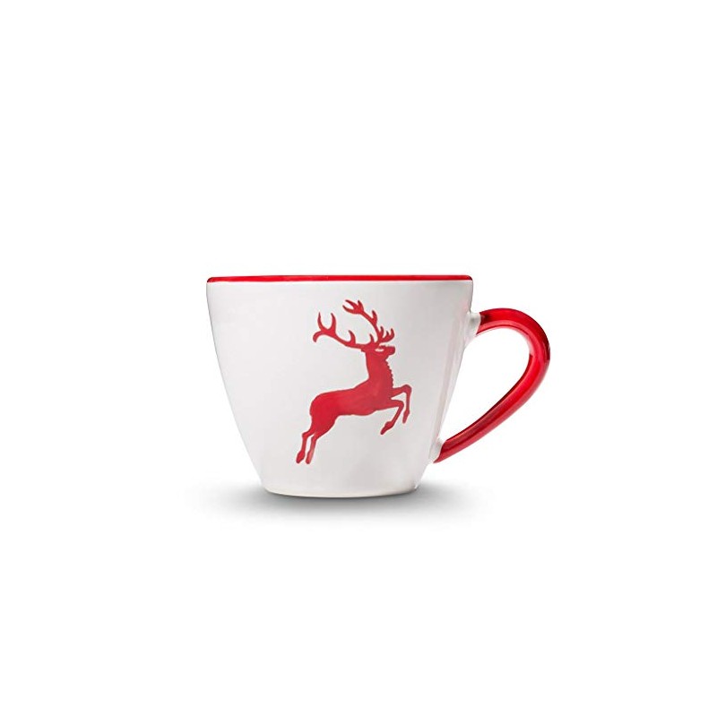 GMUNDNER KERAMIK Gourmet Coffee Cup Capacity 0.2 Litres Ruby Red