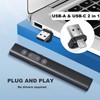 Presentation Clicker for PowerPoint Presentations, Laser Pointer Wireless Presenter Remote,
