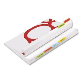 10532 Index-Tabs, selbstklebend, 3 l, 40 mm, verschiedene Farben, 24 Stück