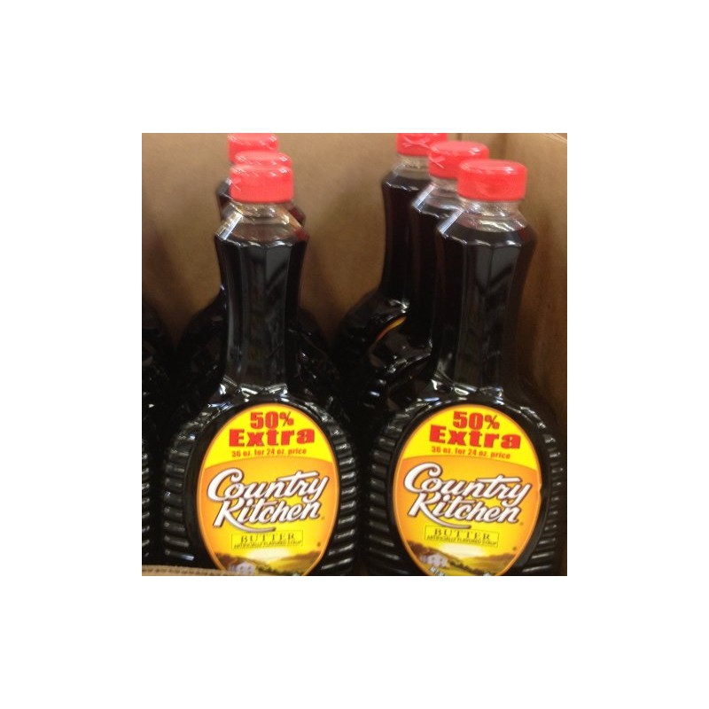 Country Kitchen Syrup 36oz BONUS (Quantity of 6)