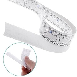 Cinta métrica autoadhesiva, Regla de Cinta métrica métrica for máquina de Coser, envío de Pegatinas                                                   