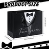 Thenshop 10 Pieces Groomsmen Gift Bags Tuxedo Gift Bag Set
