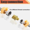 Brass 3/4” x 1/2” NPT Male Threaded Reducing Nipple Pipe