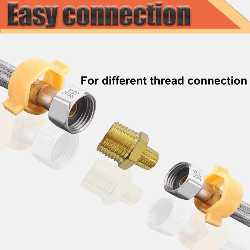 Brass 3/4” x 1/2” NPT Male Threaded Reducing Nipple Pipe