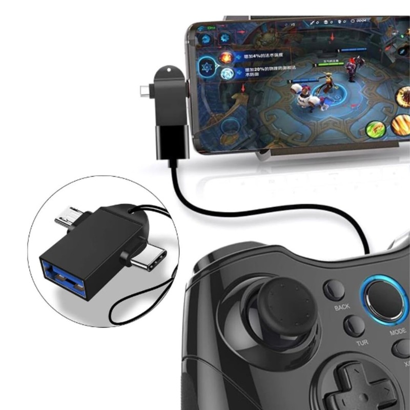 2 in 1 OTG Adapter USB C and Micro USB