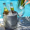 10 Stück Eiswürfelzange Transparent, Kleine Kunststoff Servierzangen für Buffet, Salat,