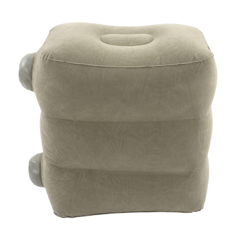 Inflatable Foot Rest Promote Blood Circulation Relieve Fatigue PVC Flocking