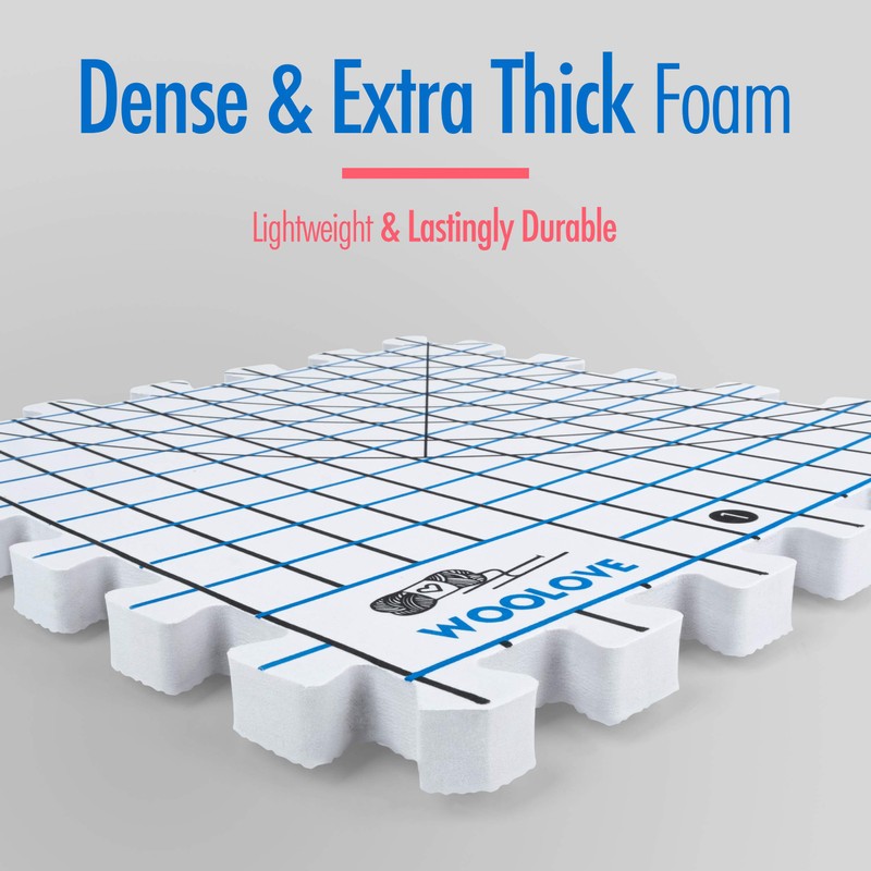 Extra Thick Blocking Mats for Wet and Steam Blocking -
