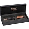 Mark Twain Metal Twist Ballpoint Pen in Copper Design with