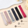 Yoohoo Watch Strap 18 mm Nylon Strap Compatible with Garmin