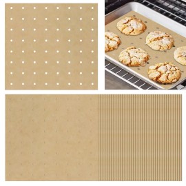 ZYP 120 Sheets 9x11inch Unbleached Air Fryer Parchment Paper Liners,Non-sti
