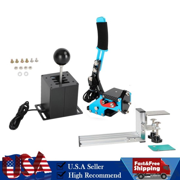 Darupsun USB Handbrake with L Clip and 7+R H Shifter