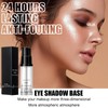 Long-Lasting Waterproof Eyeshadow Primer - 24hr Smudge-Proof, Wrinkle-Hiding Base for