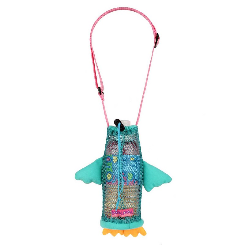 Stephen Joseph SJ670176A Children's Owl Bottle Holder, Polyester, Pink